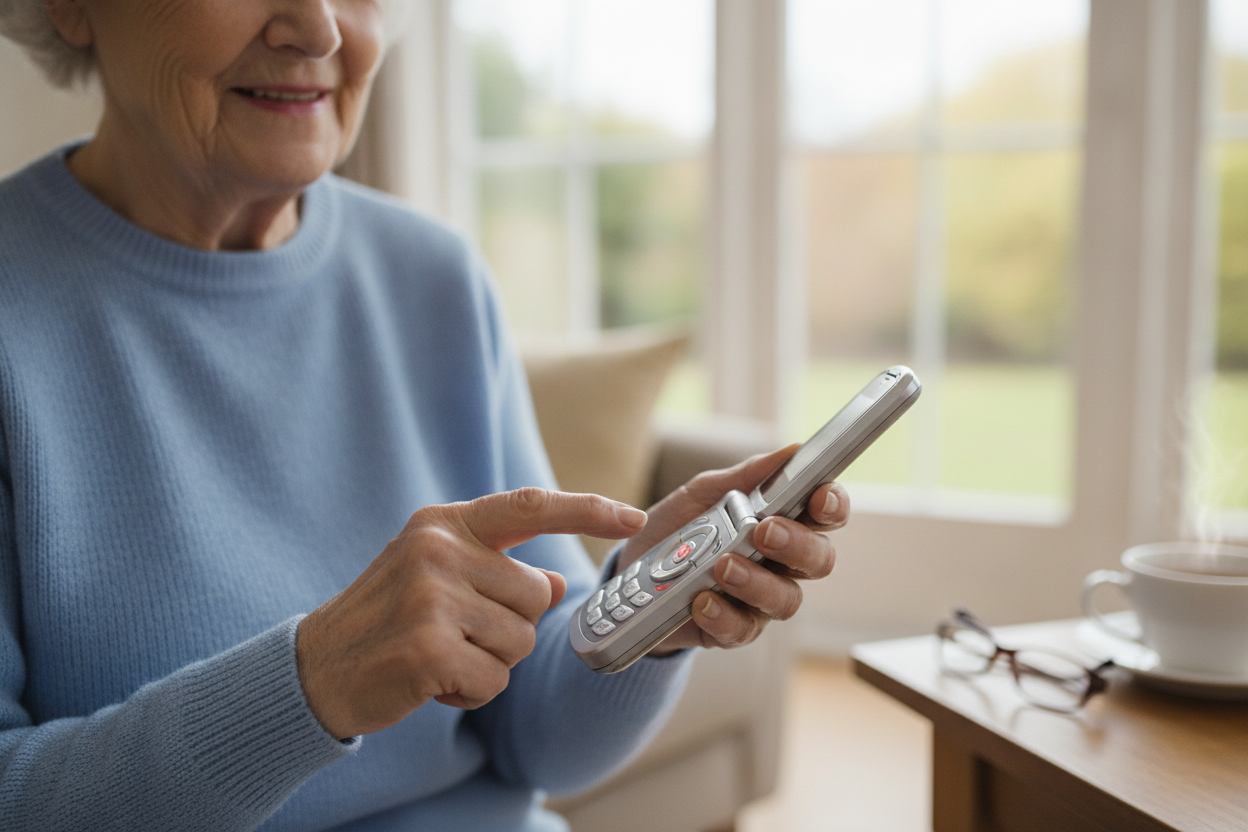 Mobiltelefon til ældre: En komplet guide til det trygge og enkle valg