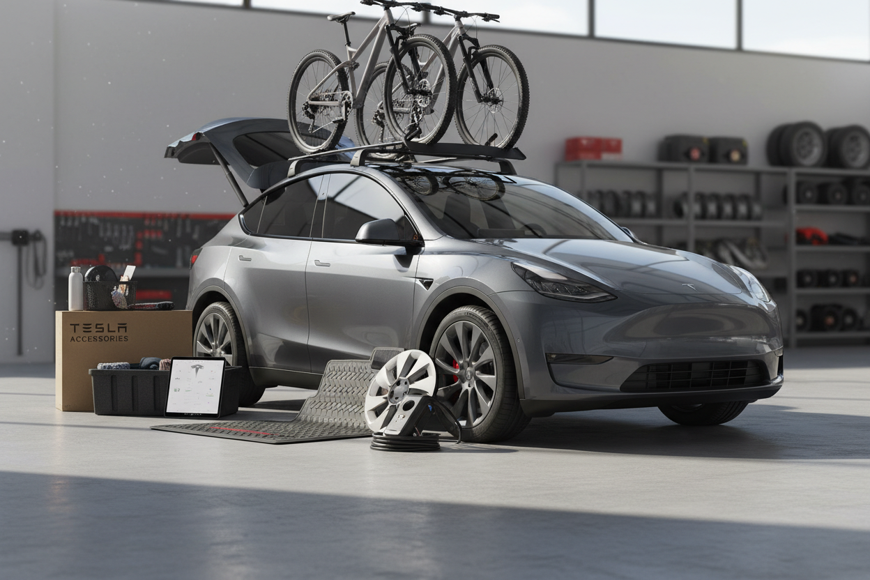 Optimer Din Tesla Model Y: Det Bedste Tilbehør